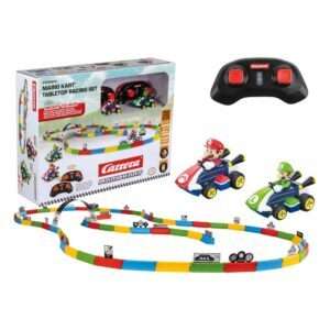 Super Mario Kart RC Remote-controlled Car 1/43 2.4GHz Tabletop Racing Set Mario Carrera