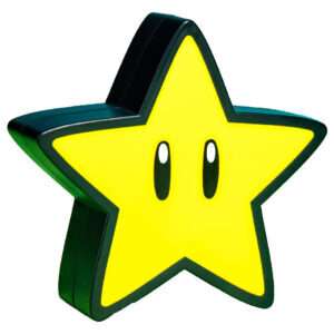Super Mario Mini Lampada Stella con Suoni Super Star 12 cm Paladone