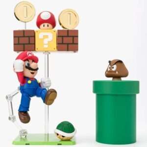 SUPER MARIO PLAYSET SHF Accessori Bandai