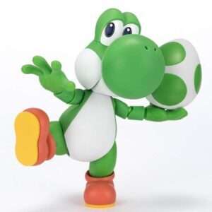 Super Mario Yoshi Shf Action Figura Bandai