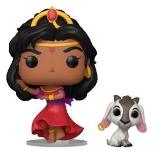 The Hunchback Of Notre Dame Pop! Vinile Figura Esmeralda & Djali 9 Cm Funko