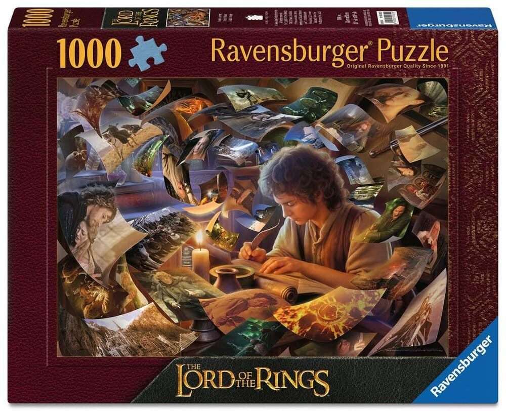 The Il Signore Degli Anelli Jigsaw Puzzle Frodo's Journey (1000 Pezzi) Ravensburger
