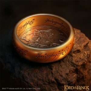 The Il Signore Degli Anelli The One Ring Piatto Di Bigiotteria Portaoggetti Nemesis Now