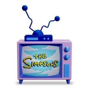 The Simpsons Tv Lampada Erik