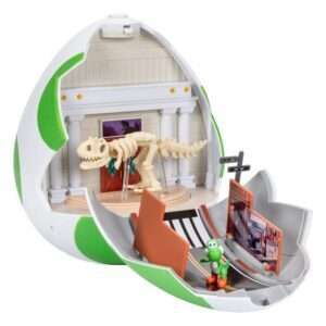 The Super Mario Galaxy Movie Playset Con 2 Mini Figures Yoshi Uova Jakks Pacific