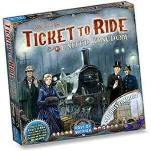 Ticket To Ride ITA Espansione United Kingdom Mappa N5 Gioco da Tavolo 8+ Asmodee