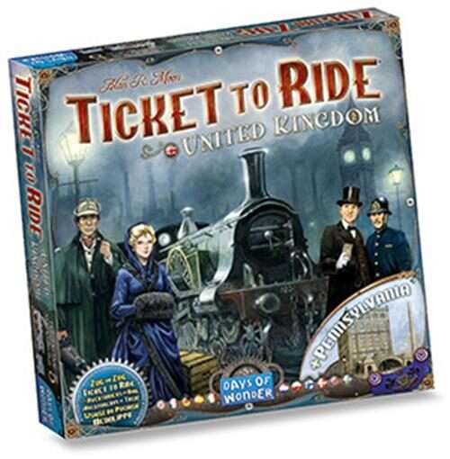 Ticket To Ride ITA Espansione United Kingdom Mappa N5 Gioco da Tavolo 8+ Asmodee