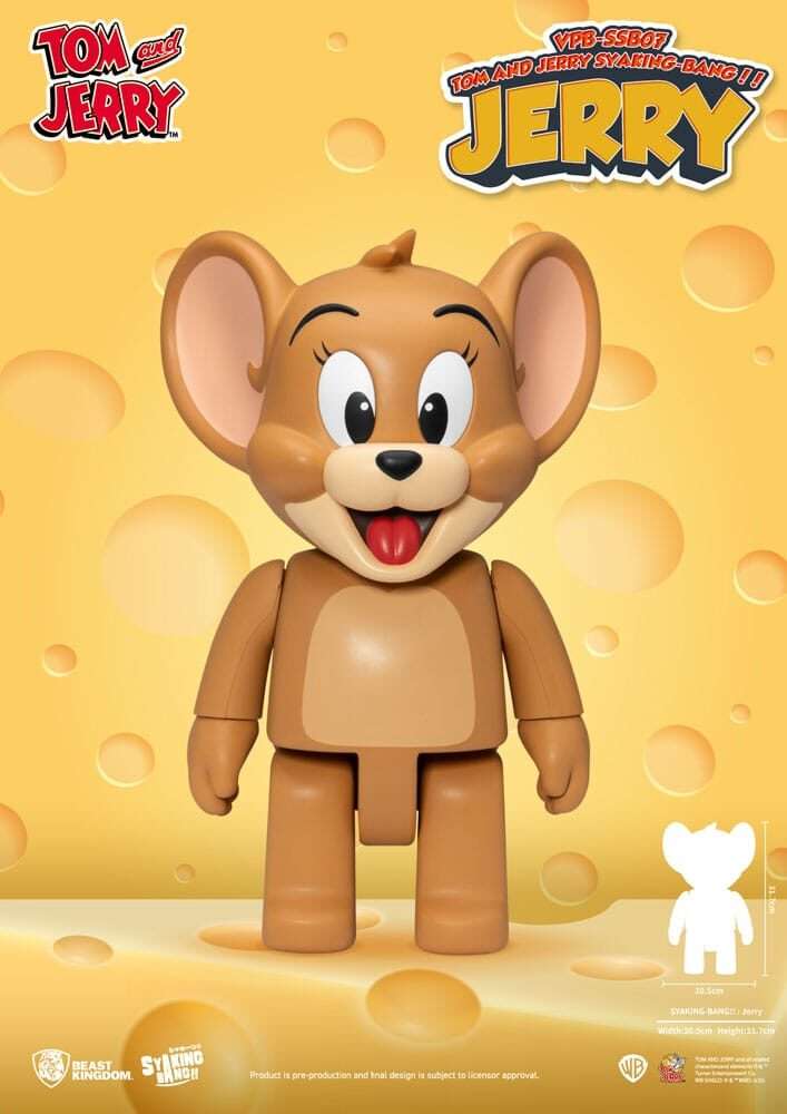 Tom & Jerry Syaking Bang Pvc Figura Jerry 30 Cm Beast Kingdom Toys