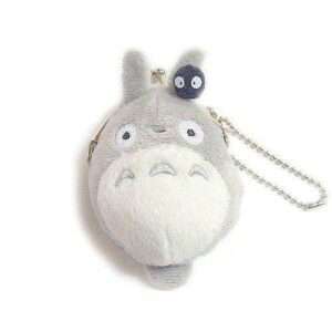 Totoro Mini Porta Monete Grey Portamonete Studio Ghibli
