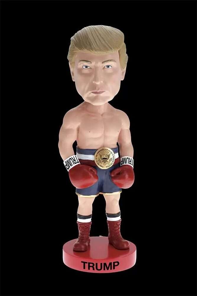 TRUMP BOXER BOBBLEHEAD Headknocker ROYAL BOBBLE