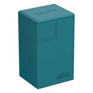 Ultimate Guard Flip`n`Tray 80+ XenoSkin Monocolor Petrol Ultimate Guard