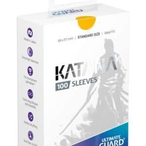 Ultimate Guard Katana Sleeves Standard Size Yellow (100) Ultimate Guard