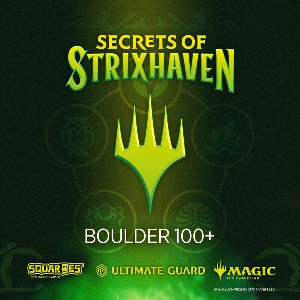Ultimate Guard RTE Boulder 100+ Magic: The Gathering "Secrets Of Strixhaven" - Prismari Ultimate Guard