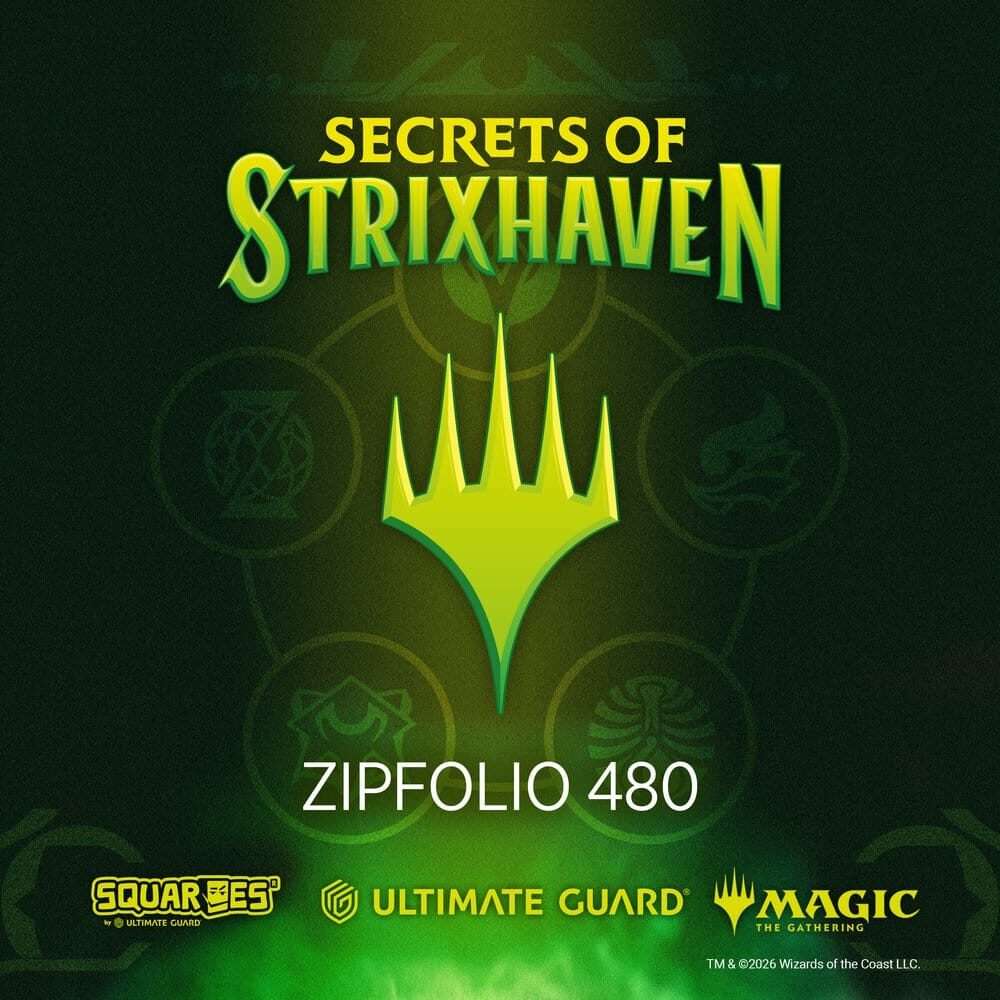 Ultimate Guard Zipfolio 480 Xenoskin Magic: The Gathering "Secrets Of Strixhaven" - Witherbloom Ultimate Guard