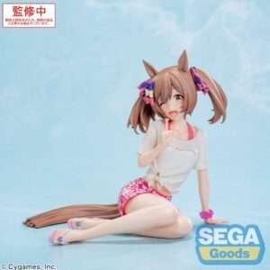 Uma Musume Pretty Derby Yumemirize Pvc Statua Smart Falcon Gaze On Me! 14 Cm Sega