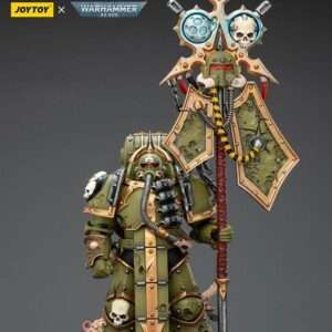 Warhammer 40,000 Action Figura Death Guard Plague Marine Icon Bearer Con Boltgun E Plague Knife 12 Cm Joy Toy (cn)