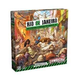 Zombicide 2a Ed. Rio Z Janeiro Italiano Espansione Cmon Scatola Rovinata