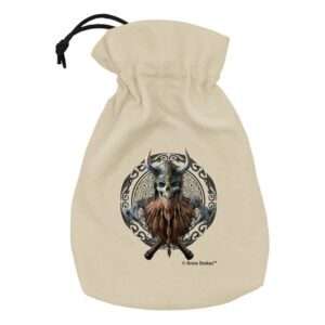 Anne Stokes Dice Pouch Viking Skull Q Workshop