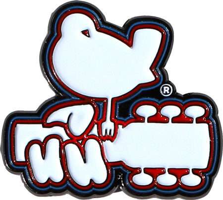 Aquarius Ent Woodstock Enamel Spilla Spilla