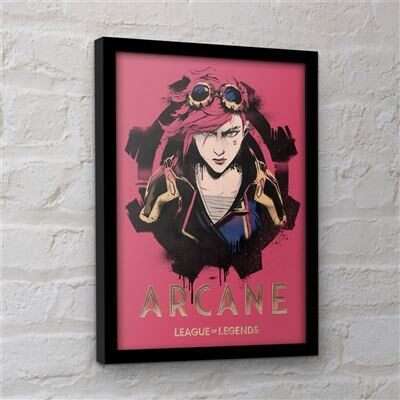Arcane Vi Red Da Collezioneprint Stampa Con Cornice Pyramid International