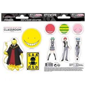 Assassination Classroom - Adesivi - 16x11cm/ 2 Fogli - Koro