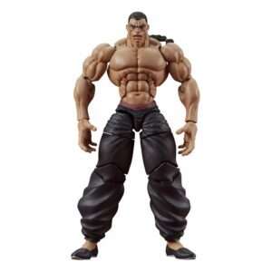 Baki Hanma Digaction Action Figura Retsu Kaioh 7 Cm Digism