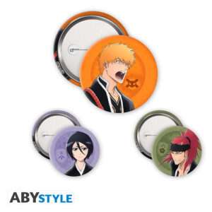 BLEACH TYBW - Badge Pack - Ichigo, Rukia, Renji