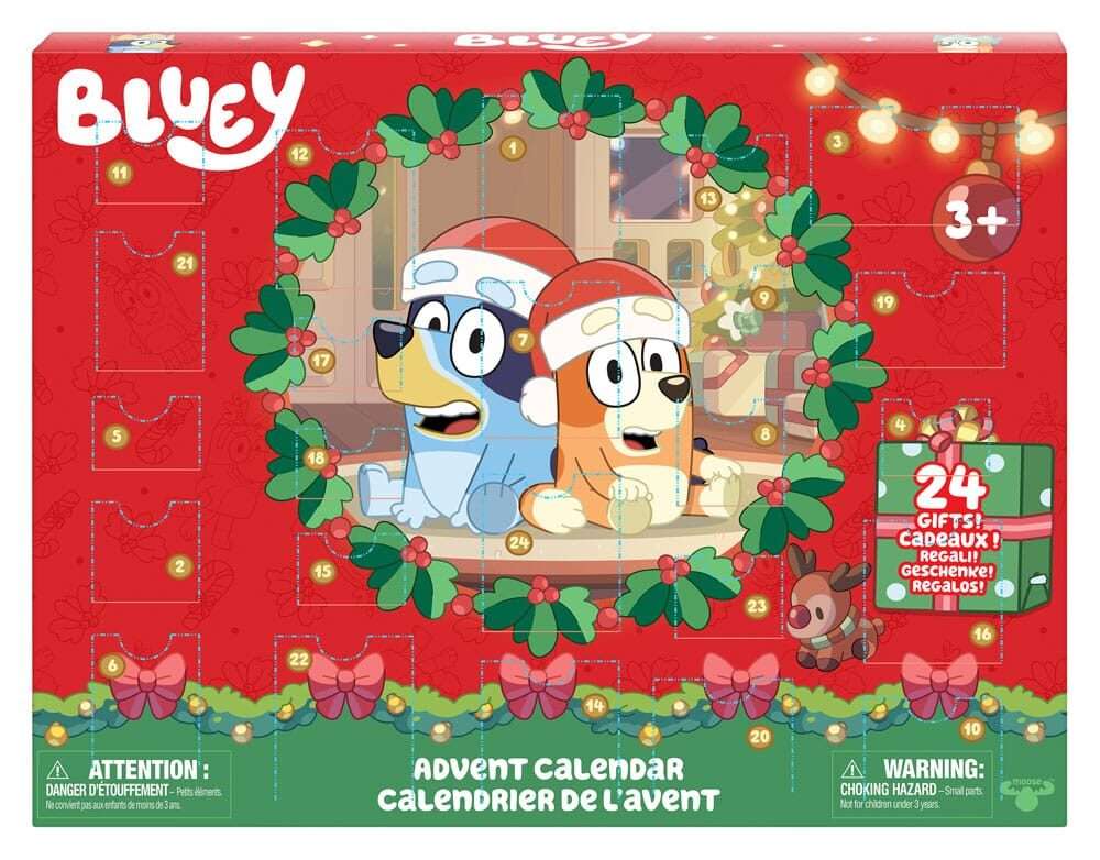 Bluey Calendario Dell'avvento Mini Figures Moose Toys