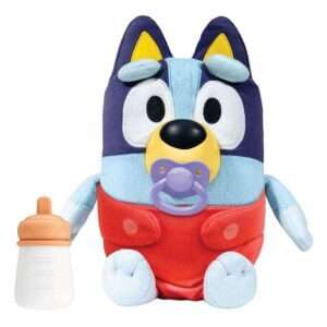 Bluey Interactive Peluche Figura Baby Bluey 30 Cm Moose Toys