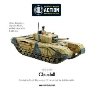 BOLT ACTION CHURCHILL INFANTRY TANK Miniature E Modellismo WARLORD GAMES