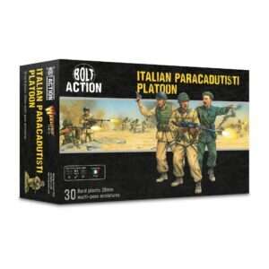 BOLT ACTION ITALIAN PARACADUTISTI PLATOON Miniature E Modellismo WARLORD GAMES