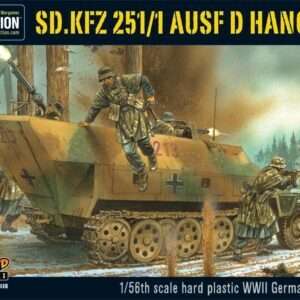 BOLT ACTION SD KFZ 251/1 AUSF D HANOMAG Miniature E Modellismo WARLORD GAMES
