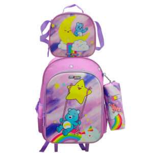 Care Bears Trolley set + pencil case + lunch bag Cyp Brands