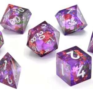 CritStones Liquid Core Dice Set Herbalist's Dream (7) Glassstaff