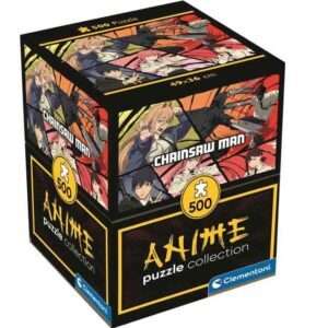 CUBE PUZZLE 500 PZ CHAINSAW MAN B Puzzle Clementoni