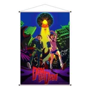Dandadan Wallscroll Okarun & Momo 60 X 90 Cm Sakami Merchandise