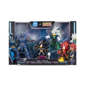 DC Comics Sonic The Hedgehog pack 4 figures 12cm Jakks Pacific