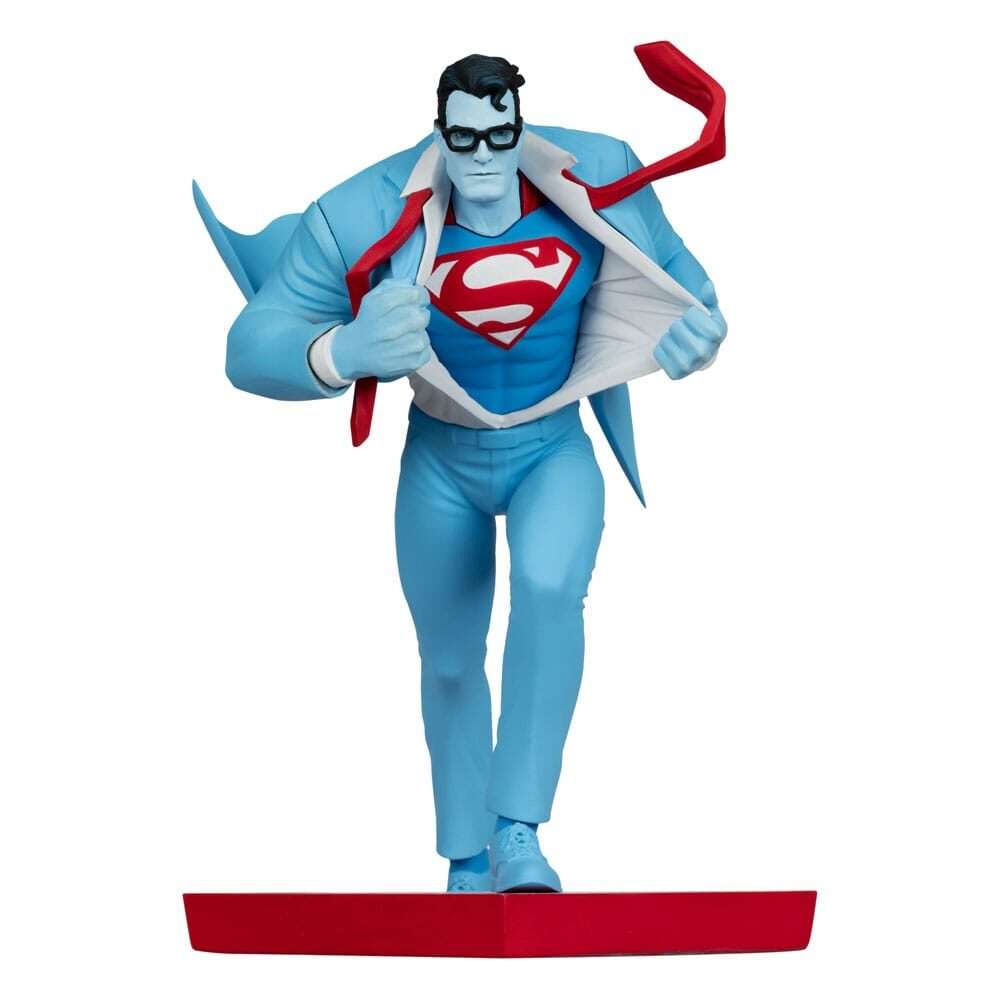 Dc Direct Statua 1/10 Superman Red E Blue: Superman By Clayton Henry Edizione Limitata 16 Cm Mcfarlane Toys