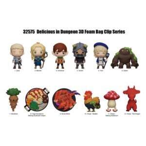 Delicious In Dungeon Pvc Bag Clips Series 1 Con Figure Int.