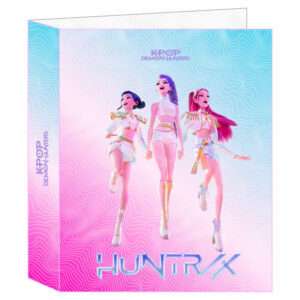 Demon Hunters Kpop 4-ring binder Safta