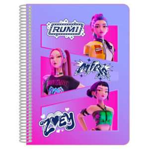 Demon Hunters Kpop A5 notebook Safta