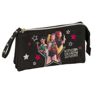 Demon Hunters Kpop Energy triple pencil case Safta