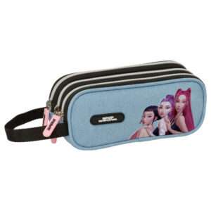 Demon Hunters Kpop Huntrix triple pencil case Safta