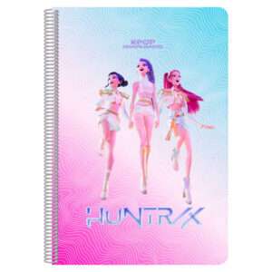 Demon Hunters Kpop notebook Safta