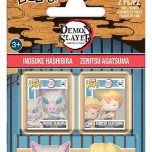 Demon Slayer: Kimetsu No Yaiba Bitty Pop! Vinile Figures 2-pack Inosuke & Zenitsu 2 Cm Funko