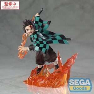 Demon Slayer: Kimetsu No Yaiba Xross Link Anime Pvc Statua Tanjiro Kamado 15 Cm Sega