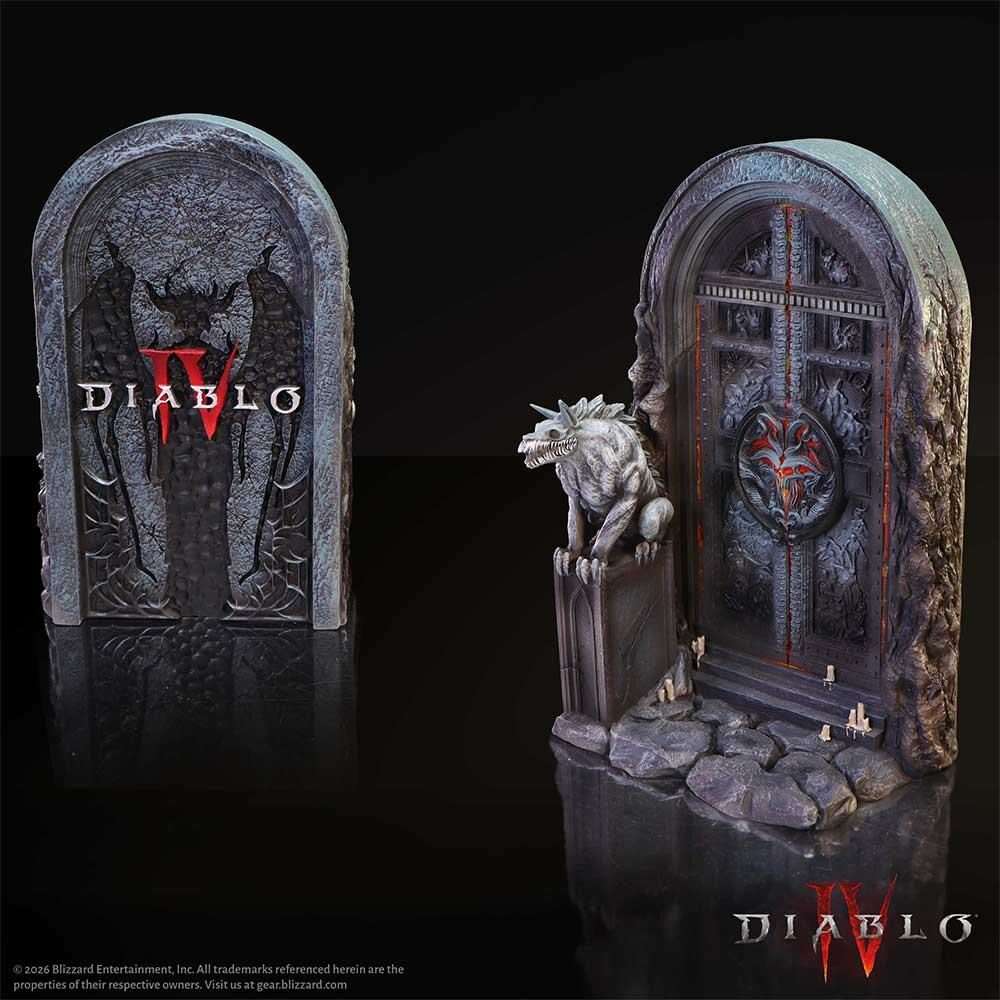 DIABLO IV HELLS GATE BOOKEND Fermalibri NEMESIS NOW