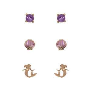 Disney La Sirenetta Set 3 Pairs Of Orecchini Peers Hardy