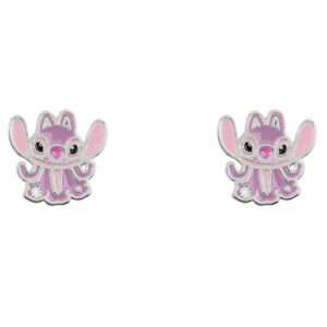 Disney Stitch Angel Orecchini Silver Peers Hardy