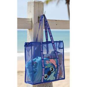 Disney Stitch Mesh Borsa Da Spiaggia Disney 69 x 39 Cm